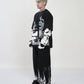 ELIXIR OF SHADOW EDITION / BOXY DOUBLE SLEEVE SWEATSHIRT - Hymns Wear