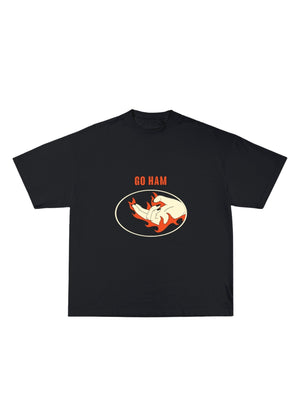 GO HAM Flame Edition / OVERSIZED T-SHIRT - Hymns Wear