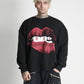 LIPS DON’T LIE EDITION / BOXY SWEATSHIRT - Hymns Wear