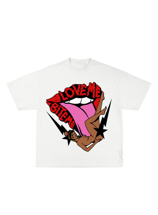 LOVE ME BITE ME EDITION / OVERSIZED T-SHIRT - Hymns Wear