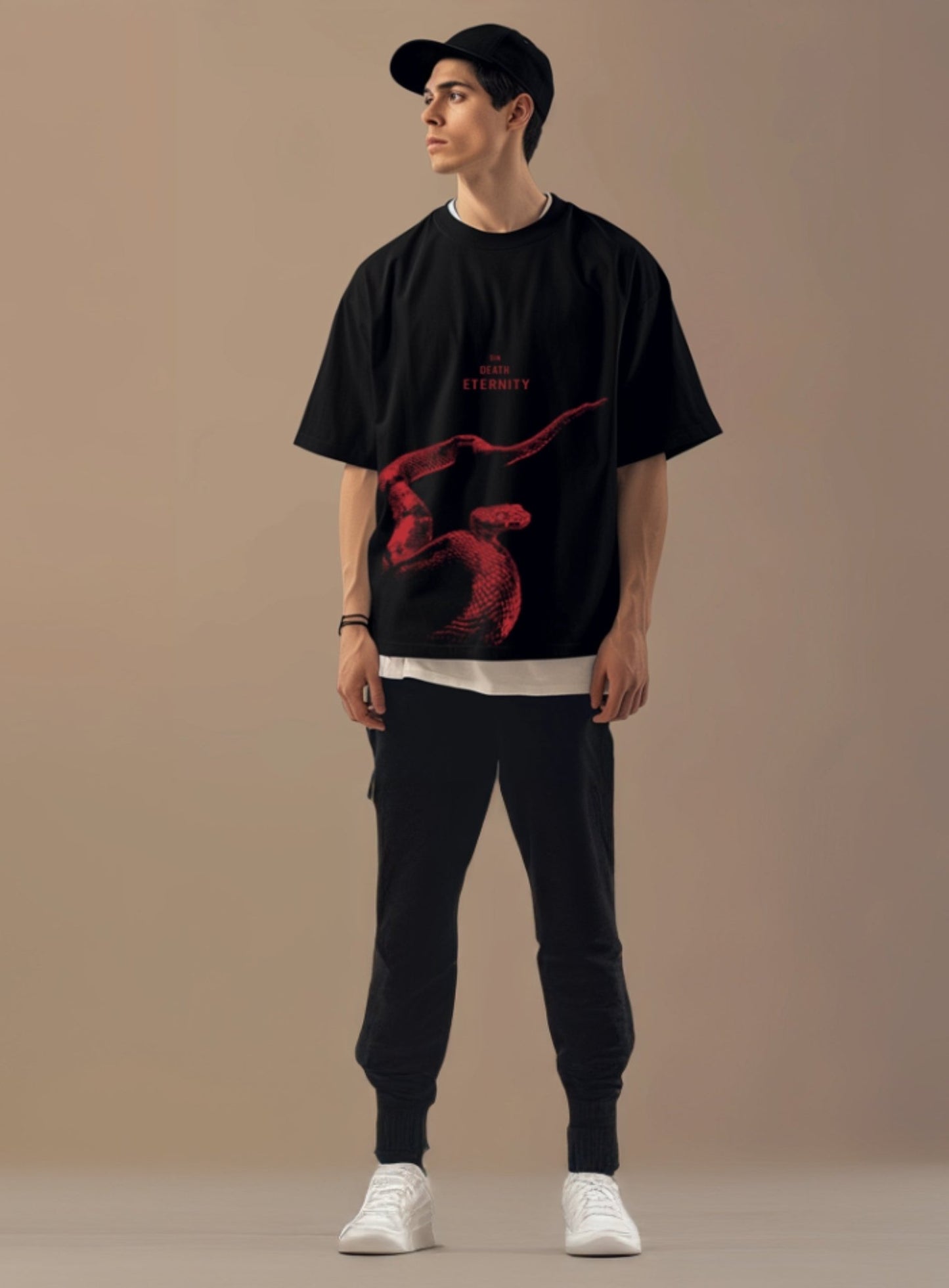 SIN, DEATH, ETERNITY EDITION / OVERSIZED T - SHIRT - Hymns Wear