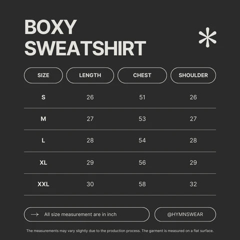 Size chart for LIPS DON’T LIE EDITION